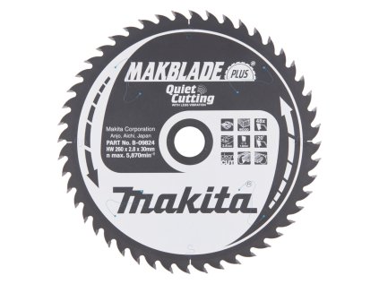 Makita Pílový kotúč na drevo MAKBlade na drevo 260 mm / 30 mm / 48z, B-09824 MA | ajtech.sk