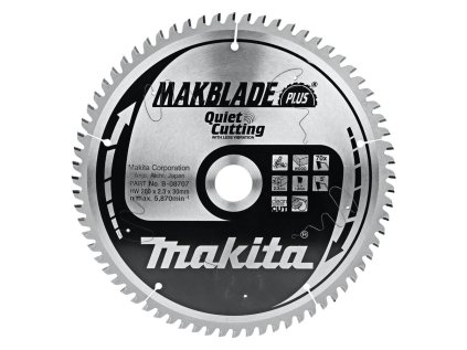 Makita Pílový kotúč na drevo MAKBlade na drevo 260 mm / 30 mm / 70z, B-08707 MA | ajtech.sk