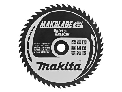 Makita Pílový kotúč na drevo MAKBlade na drevo 300 mm / 30 mm / 48z, B-09830 MA | ajtech.sk