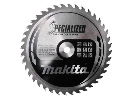 Makita pílový kotúč pre akú kotúčovú pílu na drevo 150 mm / 10 mm / 40z, B-09226 MA | ajtech.sk