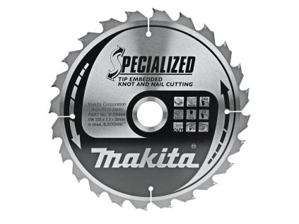Makita Pílový kotúč na drevo a drevo s klincami 235 mm / 30 mm / 24z, B-09444 MA | ajtech.sk