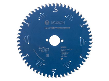Bosch Pílový kotúč EXPERT for High Pressure Laminate EX TR H 210 x 30 mm 60 zubov | ajtech.sk