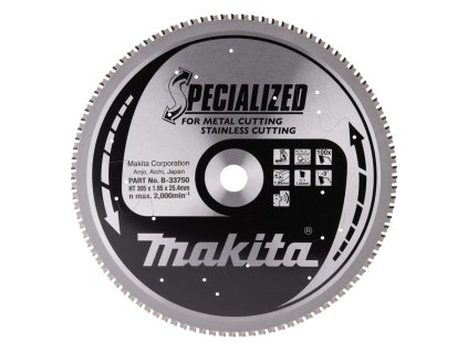 Makita Pílový kotúč ŠPECIÁLNY kov 305 mm / 25.4 mm 100z | ajtech.sk