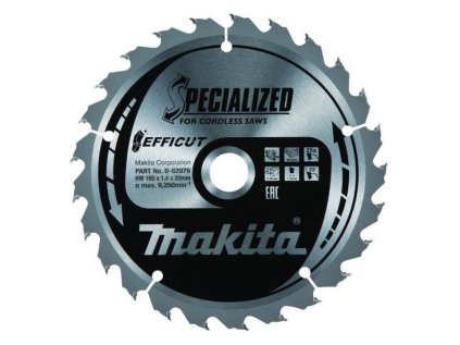 Makita Pílový kotúč EFFICUT na drevo 190 mm / 20 mm / 60z, E-11162 MA | ajtech.sk