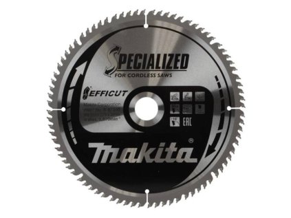 Makita Pílový kotúč EFFICUT na drevo 260 mm / 30 mm / 80z, B-67240 MA | ajtech.sk