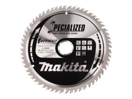 Makita Pílový kotúč EFFICUT na drevo 216 mm / 30 mm / 60z, E-08888 MA | ajtech.sk