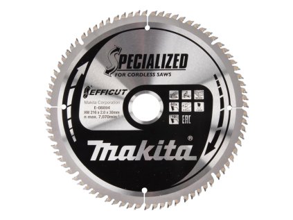 Makita Pílový kotúč EFFICUT na drevo 216 mm / 30 mm / 60z, E-08894 MA | ajtech.sk