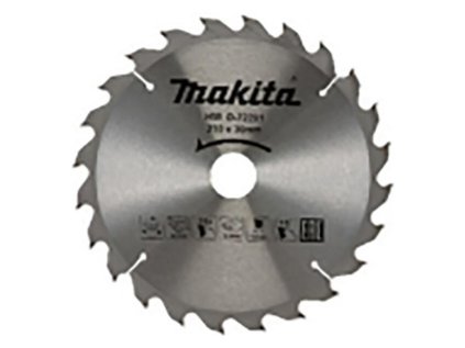 Makita Pílový kotúč na drevo 210 mm / 30 mm / 24z, D-72291 MA | ajtech.sk