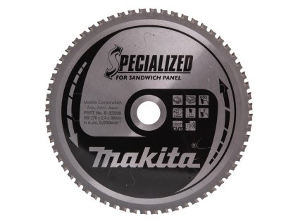 Makita Pílový kotúč na sendvičové panely 270 mm / 30 mm / 60z, B-33598 MA | ajtech.sk