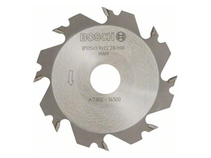 Bosch Kotúčová fréza pre frézy na drážky Z8 105mm 22mm 4mm | ajtech.sk