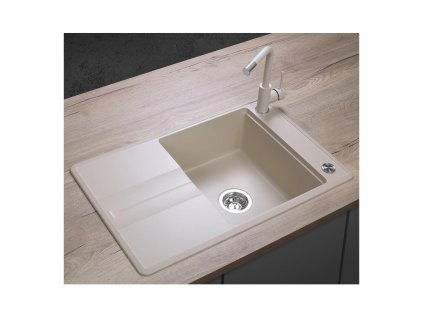 Concept DG10N50be Drez granitový s odkvapom Nobles BÉŽOVÝ | ajtech.sk