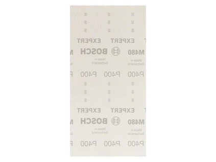 Bosch Brúsna mriežka EXPERT M480, 115 x 230 mm, P400, pre vibračné brúsky (10ks) | ajtech.sk