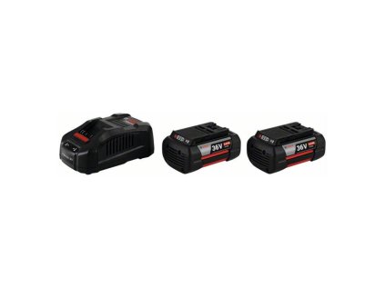 Bosch Set Akumulátor 36 2xGBA 6Ah nabíjačkou AL 36V-20 1600A00L1U | ajtech.sk