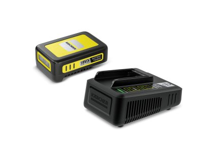 Kärcher Súprava nabíjačky a batérie 18 V/ 2,5 Ah | ajtech.sk