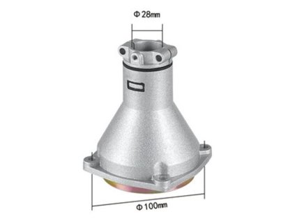 Príruba so spojkovým bubnom, 28 mm 7 zubov pre čínske krovinorezy | ajtech.sk