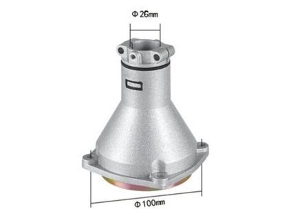 Príruba so spojkovým bubnom, 26 mm 7 zubov pre čínske krovinorezy | ajtech.sk