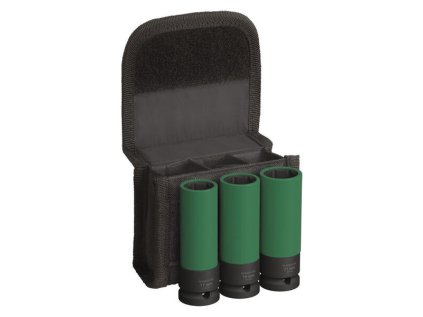 Bosch Sada nástrčných kľúčov PRO Impact Socket Set s PET krytmi, 1/2", mimoriadne hlboké , 3ks | ajtech.sk
