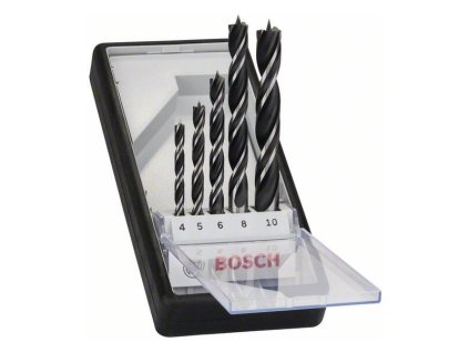 Bosch 5-dielna súprava špirálových vrtákov do dreva Robust Line 10mm 2607010527 | ajtech.sk