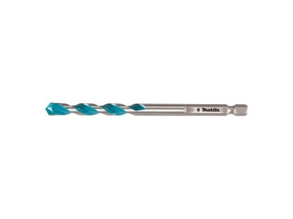 Makita vrták pre multimateriál s upínaním 1/4" šesťhran 8 x 120 mm, E-15045 | ajtech.sk