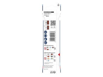Bosch 2 dielna sada vrtákov EXPERT HEX-9 Hard Ceramic + HEX-9 Multi Construction, 8 mm | extratech.sk