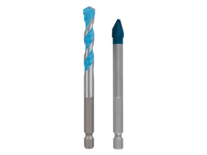 Bosch 2 dielna sada vrtákov EXPERT HEX-9 Hard Ceramic + HEX-9 Multi Construction, 8 mm | ajtech.sk