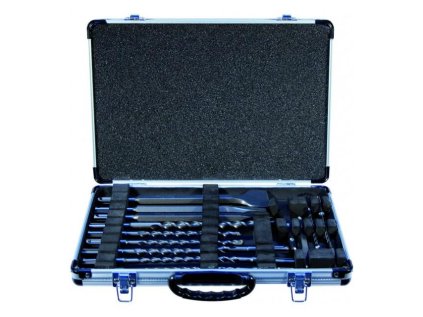 Makita 17 dielana sada vrtákov SDS Plus 5,5; 6; 7; 8; 10; 16; 40mm, 110-460mm a 2x sekáč, D-21200 | ajtech.sk