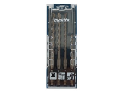 Makita 4 dielna sada vrtákov SDS Plus 5; 6; 8; 10mm, 160mm, D-74136 | ajtech.sk