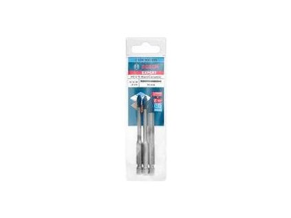 Bosch 3-dielna súprava vrtákov do dlaždíc EXPERT HEX-9 HardCeramic  5 až 8 mm | ajtech.sk