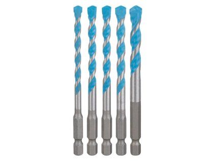 Bosch 5-dielna súprava vrtákov EXPERT HEX-9 MultiConstruction, 5,5/6/6/7/8 mm | ajtech.sk