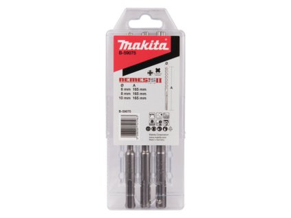 Makita troj dielna sada príklepových vrtákov armovaný betón 5; 6; 10; x 165mm, B-59075 | ajtech.sk