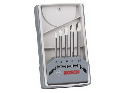 Bosch 5-dielna súprava vrtákov na obkladačky CYL-9 SoftCeramic 4 až 10mm | ajtech.sk
