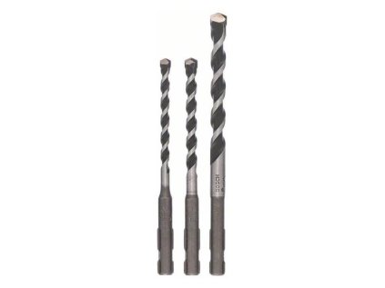 Bosch 3-dielna sada viacúčelových vrtákov SDS-Quick 5, 6, 8 mm | ajtech.sk
