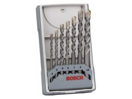 Bosch 7-dielna súprava vrtákov CYL-3 do betónu  4až10mm | ajtech.sk