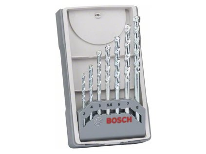 Bosch 7-dielna súprava vrtákov do kameňa CYL-1 | ajtech.sk