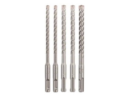 Bosch 5-dielna súprava vrtákov do kladív SDS plus-5X 6/6/8/8/10mm | ajtech.sk