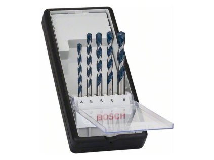 Bosch 5-dielna súprava vrtákov do betónu Robust Line CYL-5 D4 až 8 mm | ajtech.sk