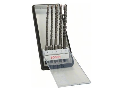 Bosch 5-dielna súprava vrtákov do kladív Robust Line SDS-plus-5 | ajtech.sk