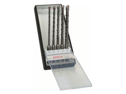 Bosch 5-dielna súprava vrtákov do kladív Robust Line SDS-plus-5 | ajtech.sk