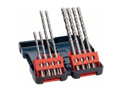 Bosch 8-dielna súprava vrtákov do kladív SDS-Plus-3 Tough Box | ajtech.sk