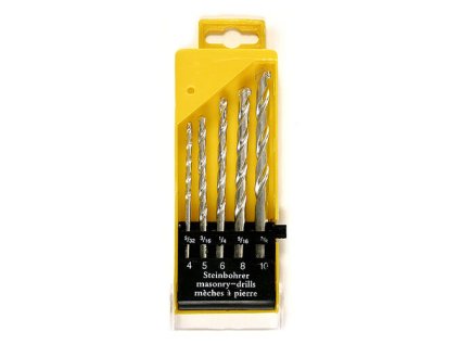 STREND PRO SD105 Sada vrtákov, 5 dielna, 4-10 mm, do muriva | ajtech.sk