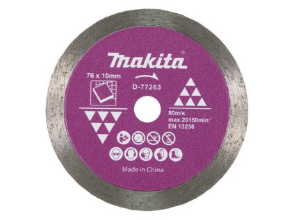 Makita Diamantový kotúč na dlaždice 76 x 10 mm, D-77263 | ajtech.sk