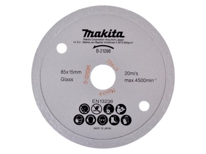 Makita Špeciálny diamantový kotúč pre mokré rezanie 85 x 15 mm, B-21098 | ajtech.sk
