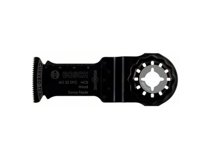 Bosch Pílový list Starlock HCS univerzálny so zanorením AIZ 32 EPC Wood 50x32 mm (5ks) | ajtech.sk