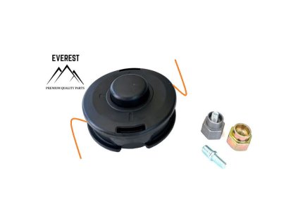 Žacia hlava poloautomatická pre krovinorezy 109mm 10x1.2 s adaptérmi | ajtech.sk