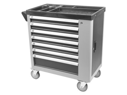 Strend Pro B239 Dielenský vozík s náradím, 249 dielna skrinka, 7 zásuviek | ajtech.sk