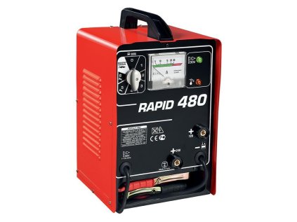 Nabíjačka autobatérií transformátorová so štartom Helvi RAPID 480 | ajtech.sk