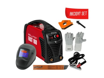 Invertorová zváračka SOLUTION FAST160 Set | ajtech.sk