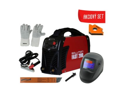 Invertorová zváračka SOLUTION FAST 200 Set | ajtech.sk