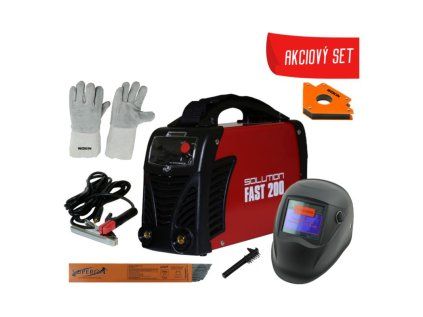 Invertorová zváračka SOLUTION FAST 200 Set | extratech.sk