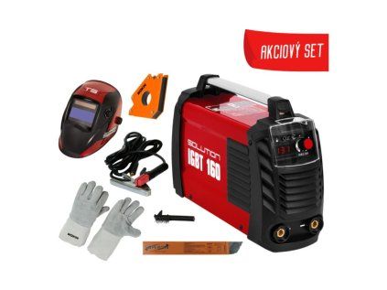 Invertorová zváračka SOLUTION IGBT 160N SET | extratech.sk